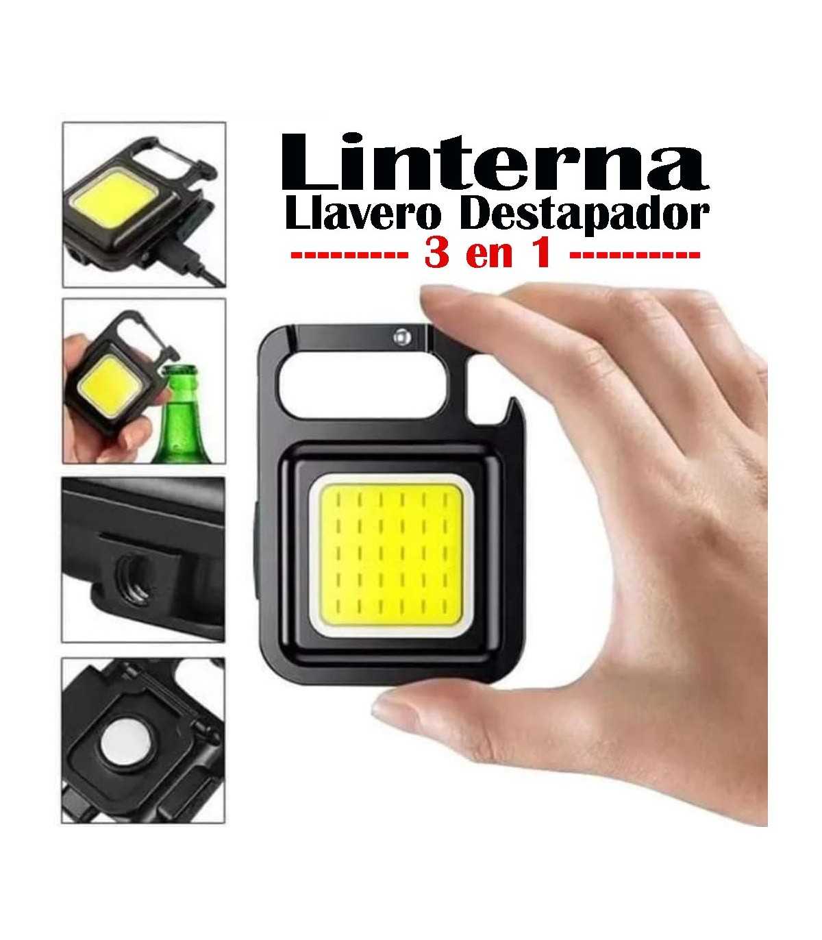 Mini Linterna LED LLAVERO Multifuncional