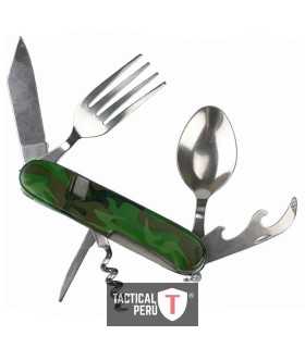 Cuchara Tenedor en uno Multiusos
