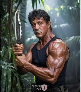 rambo y su cuchillo